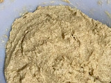 Pan de centeno y salvado de avena rápido s/levadura (#vegan)