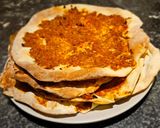 A picture of step 10 of Lahmacun.