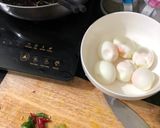 Hình bước làm 1 của món Trứng ngâm tương Hàn Quốc
