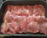 Foto del paso 6 de la receta: Filetes de contramuslo de pavo con calabacín al horno