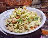 A picture of step 5 of Pasta salad.