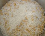 A picture of step 1 of Tadka Khichdi.