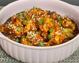 A picture of step 15 of Sweet and Spicy Orange Chicken.