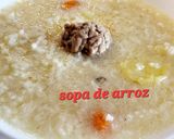 Foto del paso 6 de la receta: Sopa rápida de arroz