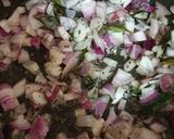 A picture of step 2 of Jhatpat Chana Masala.