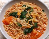 Foto langkah ke 5 dari resep Mie Abuih Padeh Minang.