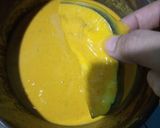 A picture of step 3 of Baingan pakorhay.