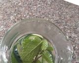 A picture of step 3 of Flat tummy water #theme challenge.