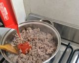 Foto del paso 1 de la receta: Lasaña de carne picada, horneada al baño María