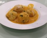Foto del paso 5 de la receta: Albóndigas solomillo de pollo con salsa de manzana y zanahoria