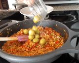 A picture of step 8 of Cuban-Style Picadillo.