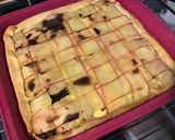 Une image de l'étape 11 de Tarte quadrillée à la rhubarbe et vanille,pâte brisée au sucre de canne.