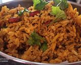 कच्चा आम फ्राइड राइस (kaccha aam fried rice recipe in Hindi) रेसिपी चरण 8 फोटो