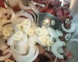 A picture of step 6 of Soup and Sandwich Batch 16.