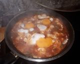 A picture of step 5 of Shakshuka.