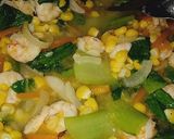 Foto langkah ke 6 dari resep Ca Sawi Udang.