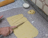 Foto del paso 6 de la receta: Medias lunas o Croissant masa casera / rellenos de dulce de leche