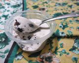 A picture of step 5 of Coconut Jelly with Red Beans.