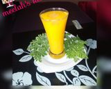 A picture of step 2 of Mango juice.