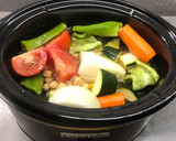 Foto del paso 2 de la receta: Garbanzos con verduras en la Crockpot (olla de cocción lenta)
