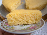 Tarta de harina de maíz dulce