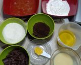 Foto langkah ke 1 dari resep Brownies kukus putih telur.