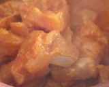 A picture of step 3 of Chicken malai boti.