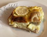 Pas rețetă Quiche cu brânză de capră și dovlecei 3 fotografie
