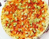 शेजवान मसाला पापड़(Schezwan masala papad recipe in Hindi) रेसिपी चरण 3 फोटो