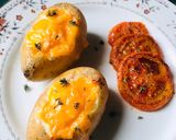 A picture of step 4 of Breakfast Baked Potatoes 🥔 🍳 🧀.