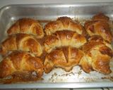 Foto del paso 13 de la receta Croissant rellenos de jamón serrano, queso y morcilla de cebolla