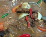 Gambar langkah 4 resipi Daging Masak Korma.
