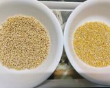 A picture of step 1 of Sweet and Tangy Dahi Vada.