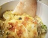 A picture of step 6 of Sultan Chicken Broccoli Potato Au Gratin.