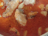 Patatas guisadas con congrio