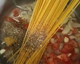 A picture of step 2 of One pot pasta.