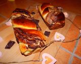 Csokis-diós és fahéjas babka recept fázis 8 fotója
