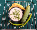 A picture of step 2 of Cucumber Raita.