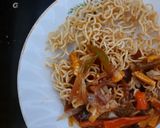 A picture of step 5 of Veg. Chinese chop suey/ American chop suey.