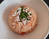 A picture of step 4 of Daliya upma.