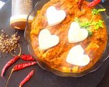 A picture of step 4 of Paneer Lapeta.