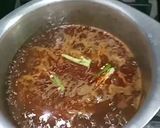 A picture of step 8 of Red beans curry.