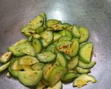 A picture of step 2 of Spiny gourd sabji.