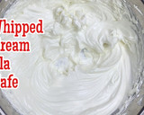 Foto langkah ke 3 dari resep Whipped cream ala cafe.