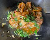 Foto langkah ke 3 dari resep Thai Lemongrass prawn ~ udang serai thailand.