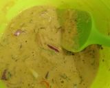A picture of step 5 of Curry pakora (traditional dish).