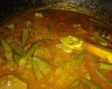 Bhindi gosht with naan recipe step 8 photo