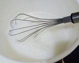 A picture of step 4 of Sponge Cream cake (Pateela baking and no beater).