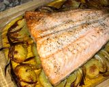 Foto del paso 8 de la receta Salmón al horno con patatas