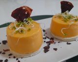 Foto del paso 7 de la receta: Flan de porra -salmorejo-